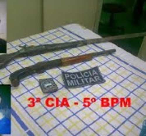 Armas apreendidas
