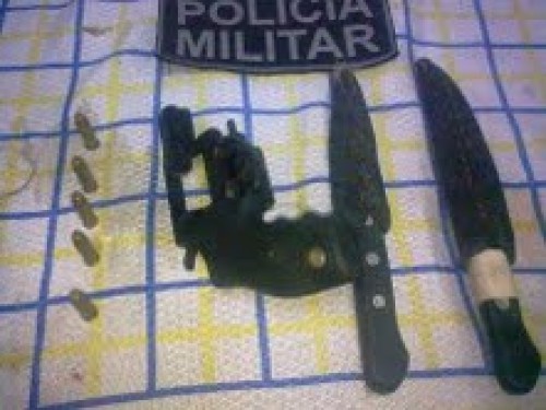 Armas apreendidas