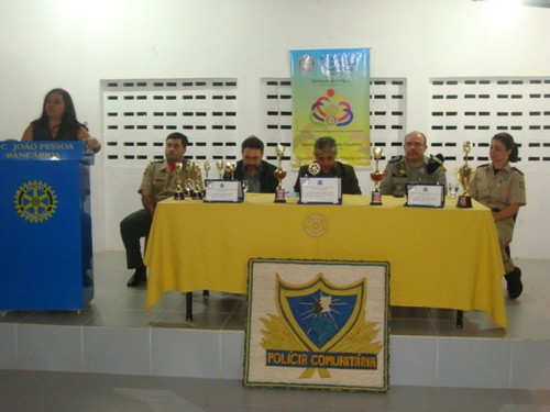 Autoridades homenageadas