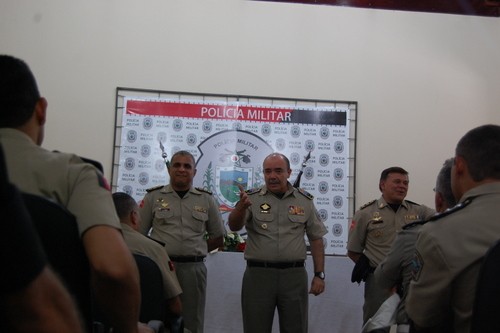 O anúncio foi feito no Quartel do Comando Geral