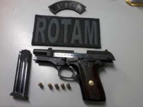 Arma apreendida