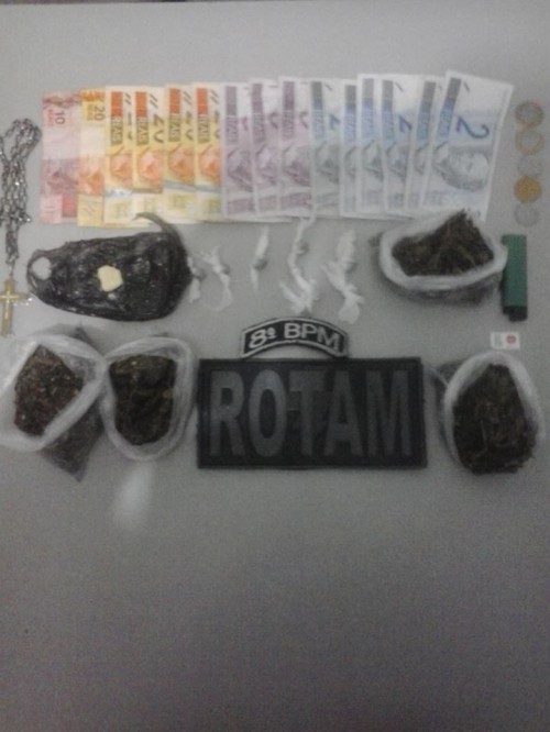 Material apreendido foi levado para Delegacia de Itabaiana.
