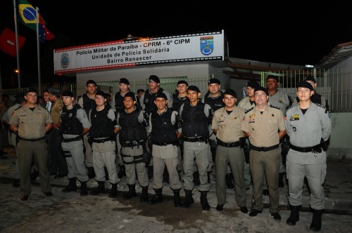 A UPS conta com 22 policiais militares para reforçar a segurança nas comunidades. Foto: Wagner Varela