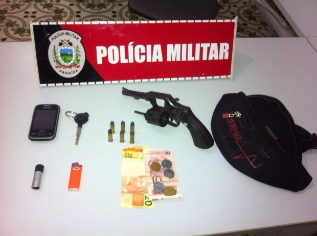 12ª arma apreendida este ano pelo Choque, na Grande João Pessoa