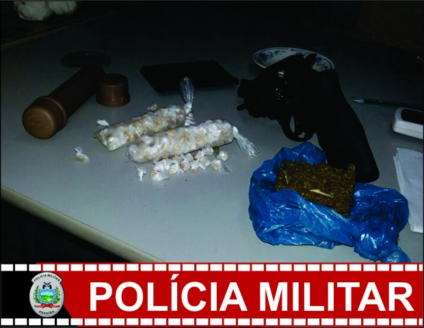 Material apreendido na Operação.