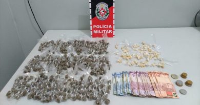 PM prende suspeito de tráfico de drogas na cidade de Santa Rita PM prende suspeito de tráfico de drogas na cidade de Santa Rita