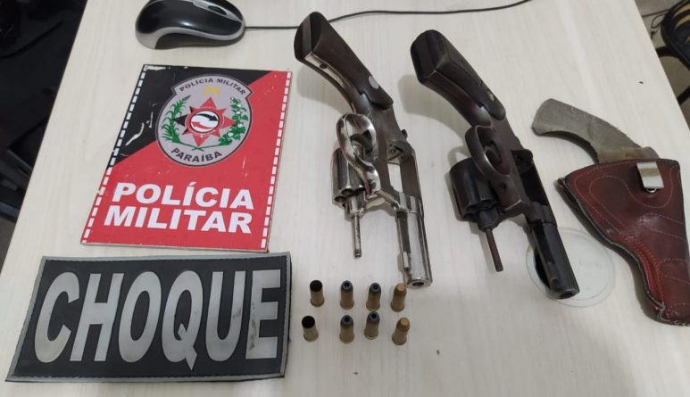 (armas apreendidas em Cajazeiras)