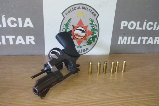 Em Campo Novo policiais militares conduzem homem por porte ilegal