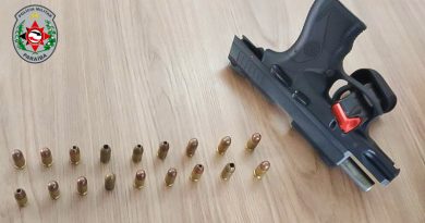 Polícia Militar prende suspeito por porte ilegal de arma e descumprimento de medida judicial em João Pessoa Polícia Militar prende suspeito por porte ilegal de arma e descumprimento de medida judicial em João Pessoa