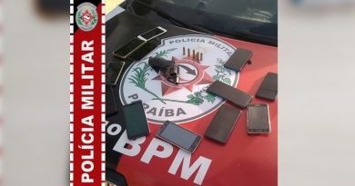 PM recupera 12 celulares e apreende arma com dupla suspeita de assalto em Soledade PM recupera 12 celulares e apreende arma com dupla suspeita de assalto em Soledade