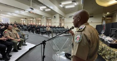 Comandante-geral da PM prestigia aula inaugural do Curso de Operações Especiais da Polícia Penal Comandante-geral da PM prestigia aula inaugural do Curso de Operações Especiais da Polícia Penal