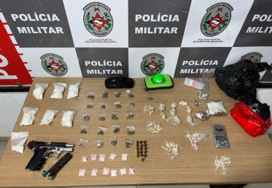 Polícia Militar desarticula esquema de tráfico que funcionava em um barraco na Capital