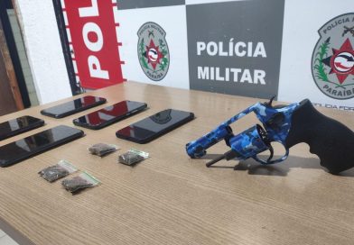 Polícia Militar apreende seis armas de fogo no início deste fim de semana