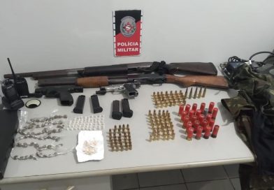 PM frustra ataque de facção, apreende quatro armas de fogo e cerca de 160 munições em Bayeux