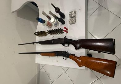 PM apreende armas durante reforço das ações de segurança na cidade de Pocinhos