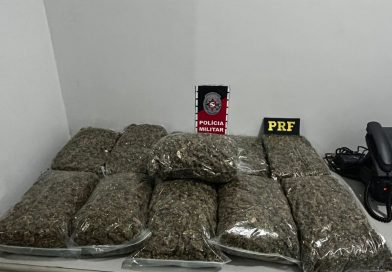 PM e PRF interceptam transporte de drogas de Campina Grande para João Pessoa