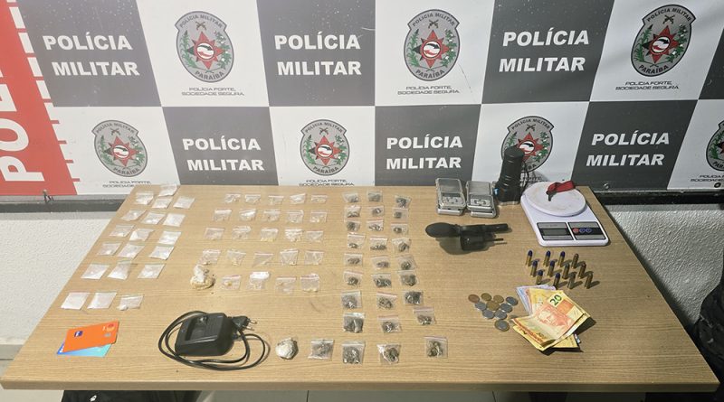 Polícia Militar prende suspeito por tráfico de drogas na Capital