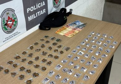 Suspeito de tráfico é preso com quase 100 porções de drogas prontas para a venda em João Pessoa