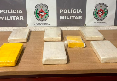 Ação integrada da PM prende suspeito por tráfico de drogas e apreende 7 kg de cocaína em João Pessoa