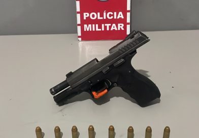 PM apreende arma após troca de tiros com suspeitos de integrar facção em Bayeux