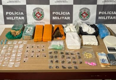 Polícia Militar apreende drogas durante ação na comunidade Lagoinha, em João Pessoa