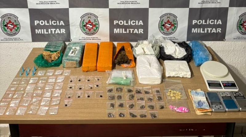 Polícia Militar apreende drogas durante ação na comunidade Lagoinha, em João Pessoa