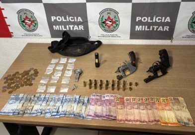 Polícia Militar apreende armas, munições e drogas após confronto com suspeitos de integrar facção criminosa na Capital