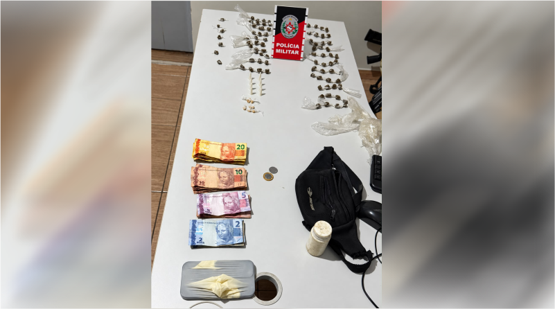 Polícia Militar prende suspeito por tráfico de drogas no litoral sul da Paraíba